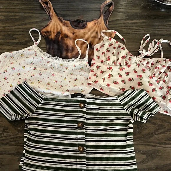 SHEIN CROP TOP SZ M - Picture 2 of 9